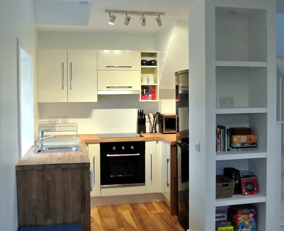 Well-equipped modern kitchen at No. 1 Ardveenish
